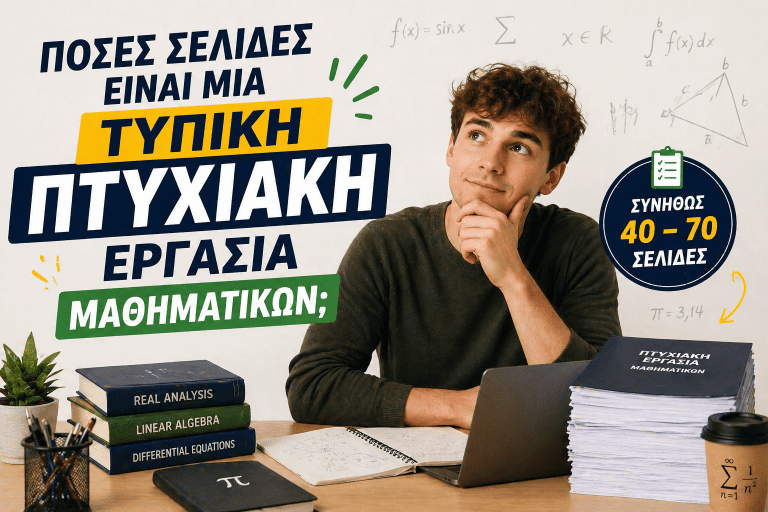 Πόσες Σελίδες Είναι μια Τυπική Πτυχιακή Εργασία Μαθηματικών;
