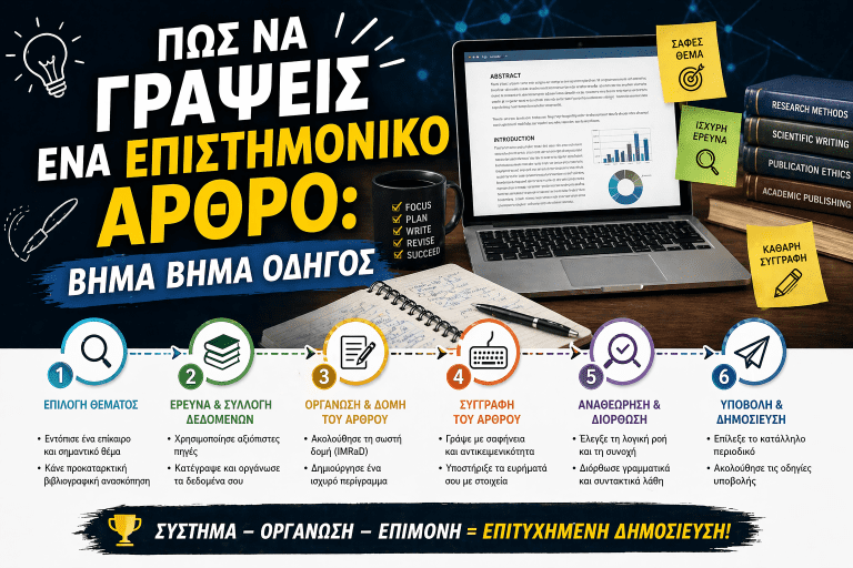 Πώς να Γράψεις ένα Επιστημονικό Άρθρο, Βήμα Βήμα Οδηγός